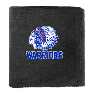 100% Recycled PET Fleece Blanket with RPET Pouch