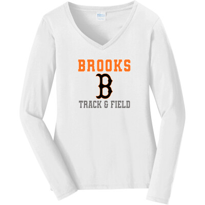 Women's Long Sleeve Fan Favorite V-Neck Tee