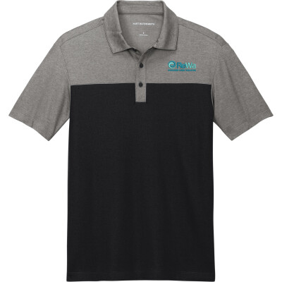 Fine Pique Blend Blocked Polo