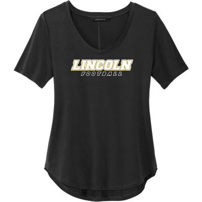 Women's Stretch Jersey Relaxed Scoop Tee