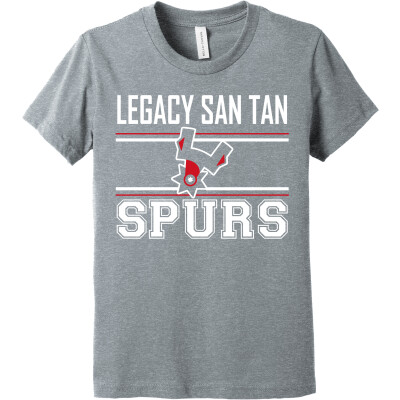 Youth Heather CVC Short Sleeve Tee