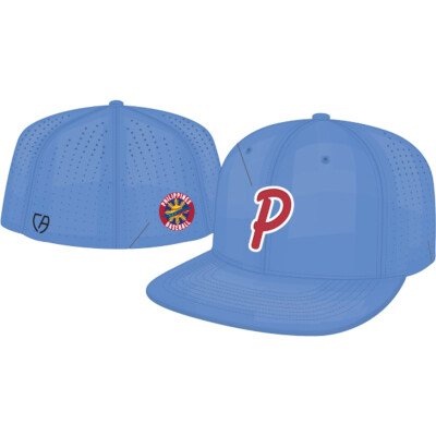 Cap America Flexfit Perforated Performance Cap - Columbia Blue