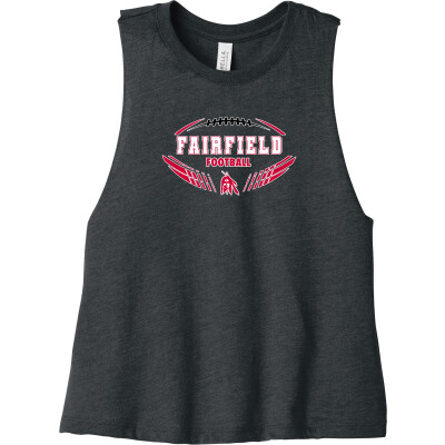 Bella+Canvas Women’s Racerback Cropped Tank