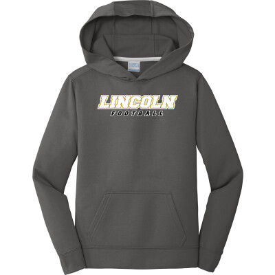 Youth Performance Fleece Pullover Hooded Sweatshirt