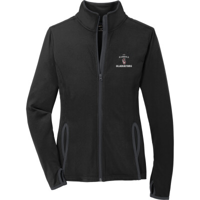 Women's Sport-Wick Stretch Contrast Full-Zip Jacket