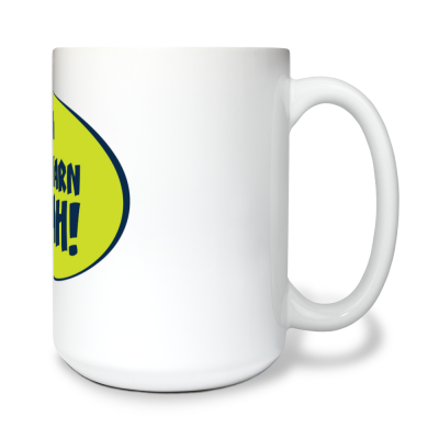 DISTRICT PHOTO 15 oz White Ceramic Mug - DT1153 (SUB)