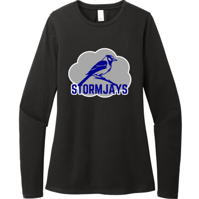 Women's Perfect Blend CVC Long Sleeve Tee