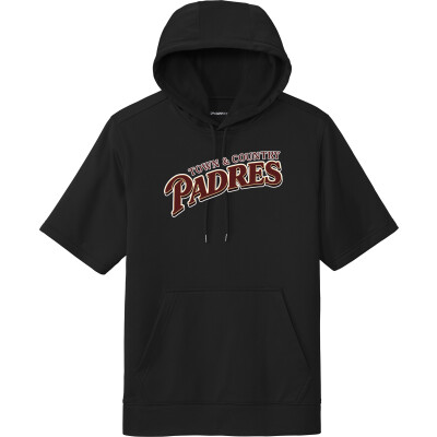 Performance Fleece Short-Sleeve Hooded Pullover