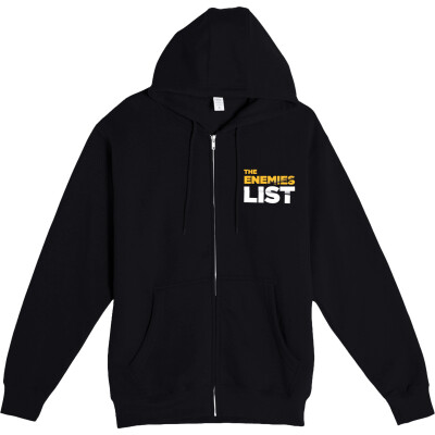 The Enemies List - Heavyweight Unisex Zip Up Hoodie