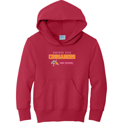 Youth Core Fleece Pullover Hooded Sweatshirt