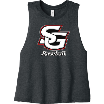 Bella+Canvas Women’s Racerback Cropped Tank