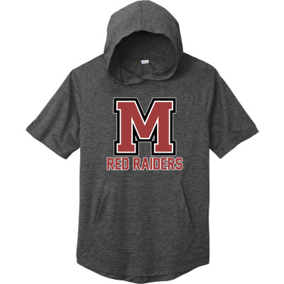Tri-Blend Wicking Short Sleeve Hoodie