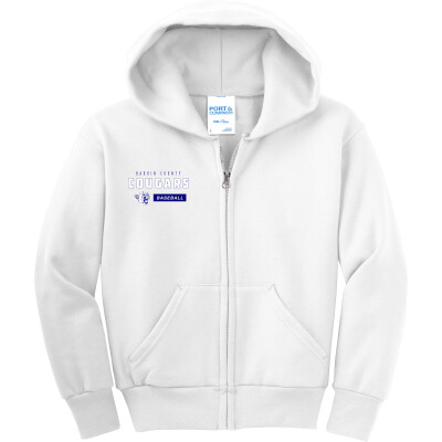 Youth Core Fleece Full-Zip Hooded Sweatshirt