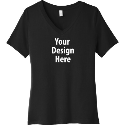 Women’s Relaxed Jersey Short Sleeve V-Neck Tee