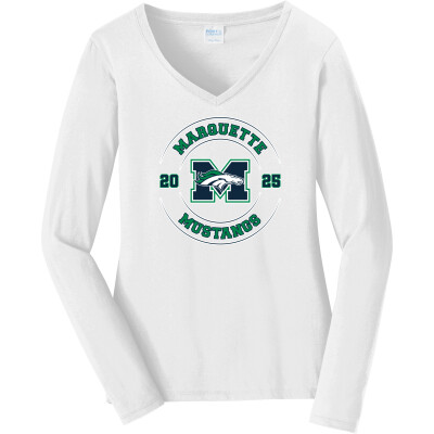 Women's Long Sleeve Fan Favorite V-Neck Tee