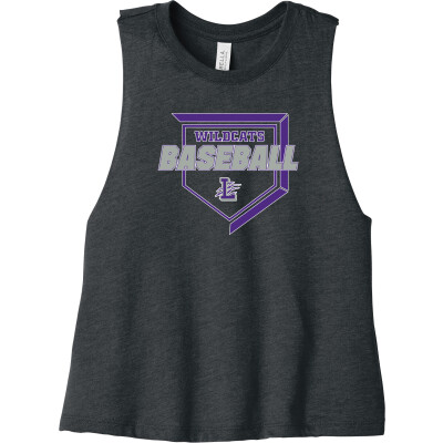 Bella+Canvas Women’s Racerback Cropped Tank