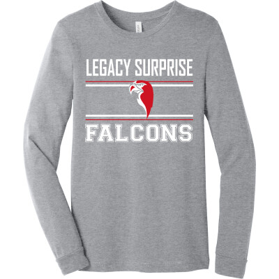 Unisex Heather CVC Long Sleeve Tee