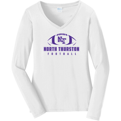 Women's Long Sleeve Fan Favorite V-Neck Tee