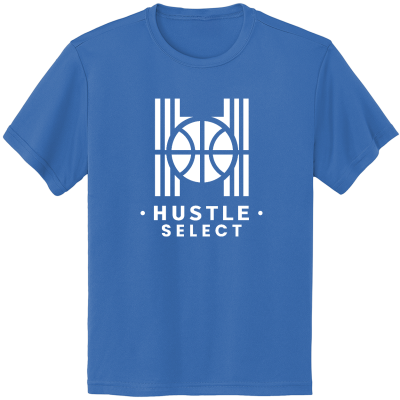 Hustle Select Youth Performance Tee - Moisture-Wicking