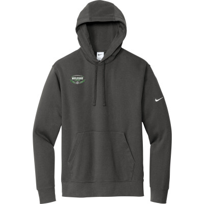 NIKE Club Fleece Sleeve Swoosh Pullover Hoodie