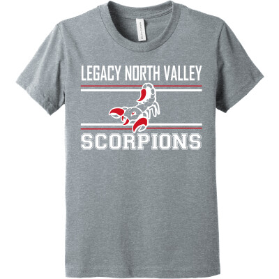 Youth Heather CVC Short Sleeve Tee