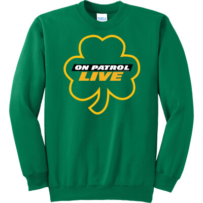 St. Patricks Day Limited Edition OPL Fleece Crewneck Sweatshirt