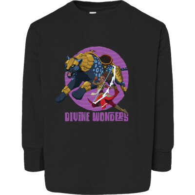 Iyanu & Ekun Divine Wonders Toddler Fine Jersey Long Sleeve Tee