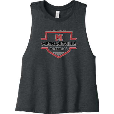 Bella+Canvas Women’s Racerback Cropped Tank