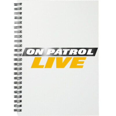 On Patrol: Live Spiral Bound 6x8 Notebook