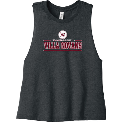 Bella+Canvas Women’s Racerback Cropped Tank