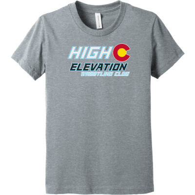 Bella+Canvas Youth Heather CVC Tee