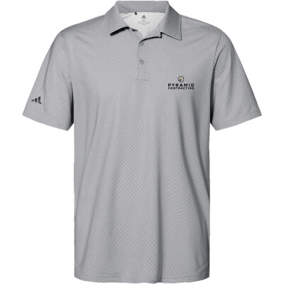 Adidas Diamond Dot Print Polo (EMB)