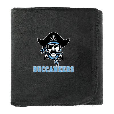 100% Recycled PET Fleece Blanket with RPET Pouch