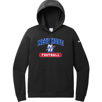 Nike Women's Club Fleece Sleeve Swoosh Pullover Hoodie