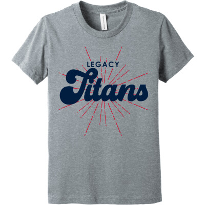 Youth Heather CVC Short Sleeve Tee