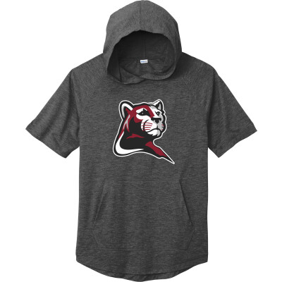 Tri-Blend Wicking Short Sleeve Hoodie