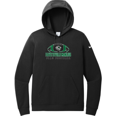 Nike Women's Club Fleece Sleeve Swoosh Pullover Hoodie
