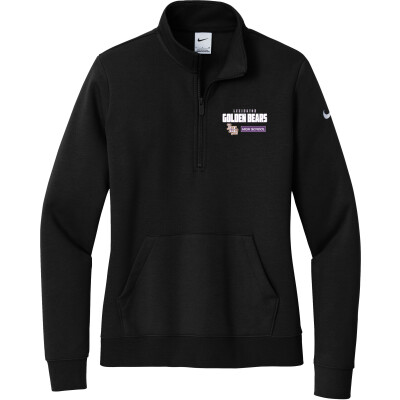 Nike Women's Club Fleece Sleeve Swoosh 1/2-Zip