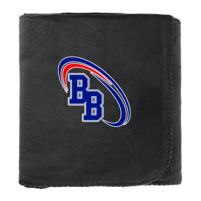 100% Recycled PET Fleece Blanket with RPET Pouch