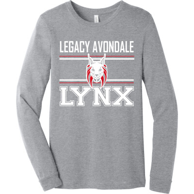 Unisex Heather CVC Long Sleeve Tee