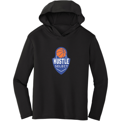 Hustle Basketball Youth Performance Hoodie – Moisture-Wicking
