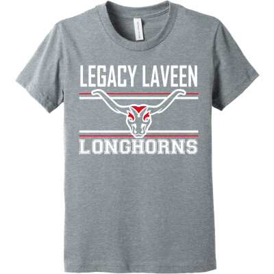 Youth Heather CVC Short Sleeve Tee