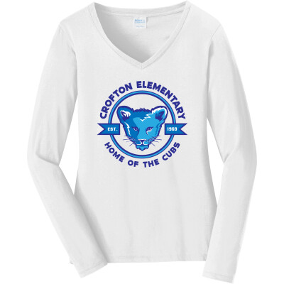 Women's Long Sleeve Fan Favorite V-Neck Tee