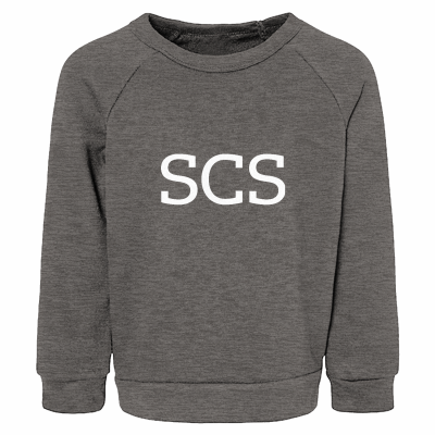 Toddler Sponge Fleece Raglan Crewneck Sweatshirt