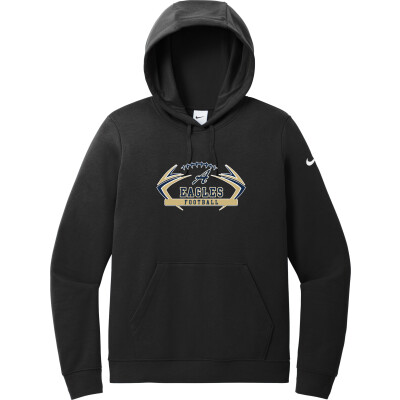 Nike Women's Club Fleece Sleeve Swoosh Pullover Hoodie