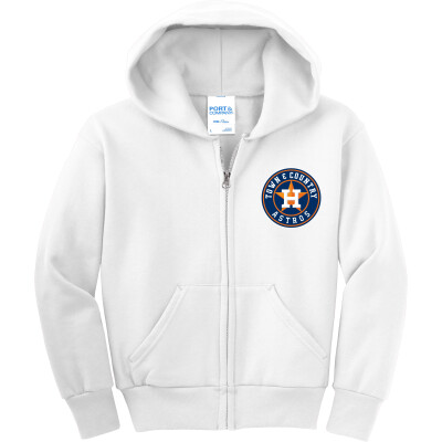 Youth Core Fleece Full-Zip Hooded Sweatshirt