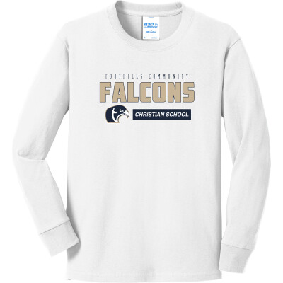 Youth Long Sleeve Core Cotton Tee