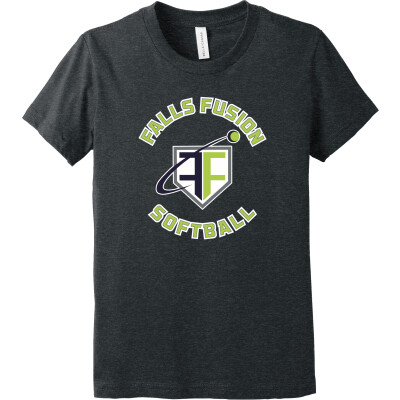 Bella+Canvas Youth Heather CVC Tee