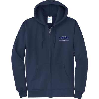 Core Fleece Full-Zip Hooded Sweatshirt