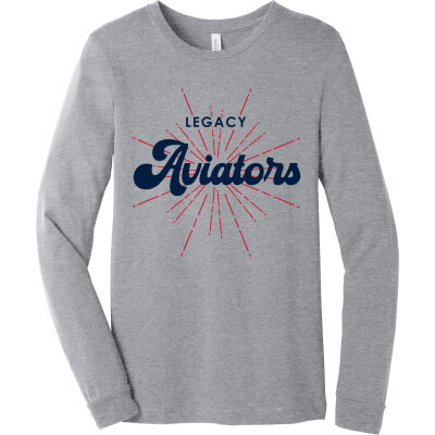 Unisex Heather CVC Long Sleeve Tee